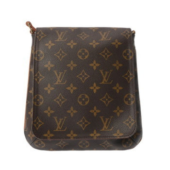 Louis Vuitton Monogram Musette Salsa Short Brown M51258 Women'S Canvas Shoulder Bag