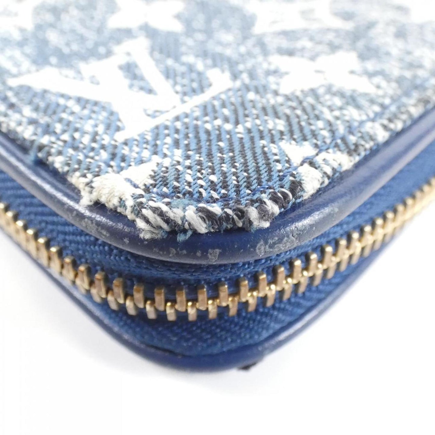 Louis Vuitton Monogram Jacquard Denim Zippy Wallet M81226
