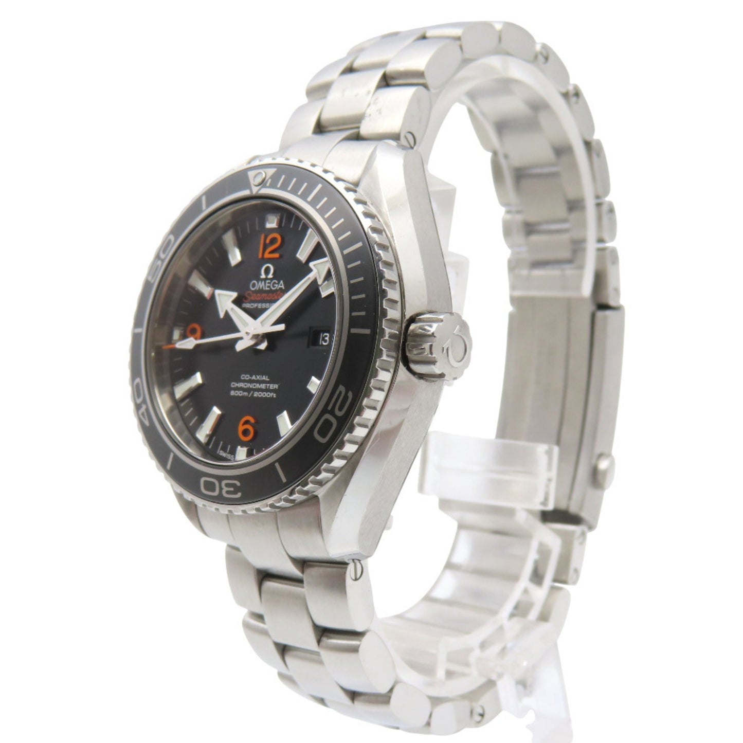Omega Seamaster Planet Ocean 232.30.38.20.01.002 Automatic Watch Stainless Steel Black Dial 0965