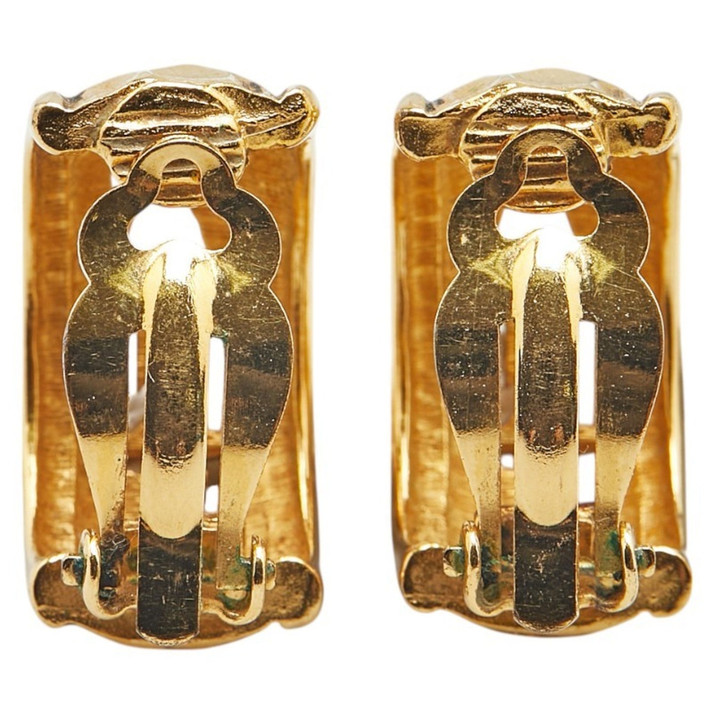 Chanel Logo Earrings