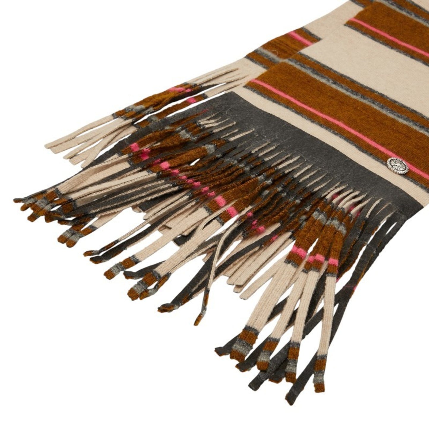 Chanel Striped Scarf