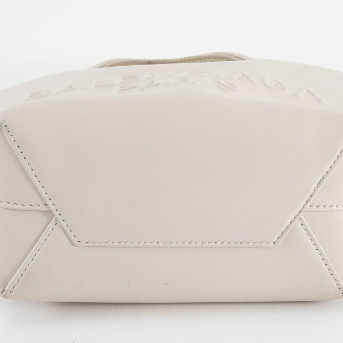 Balenciaga Mary Kate Xs Tote Bag 747036 In Cream Leather