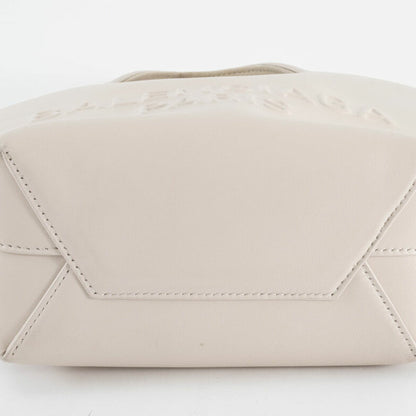 Balenciaga Mary Kate Xs Tote Bag 747036 In Cream Leather