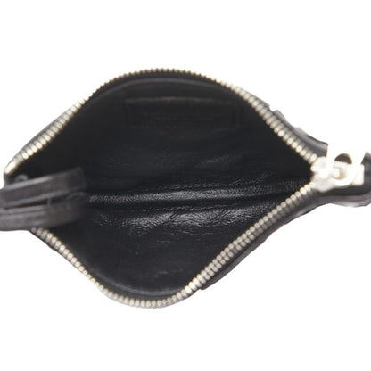 Bottega Veneta Intrecciato Wallet/Coin Case Black Leather