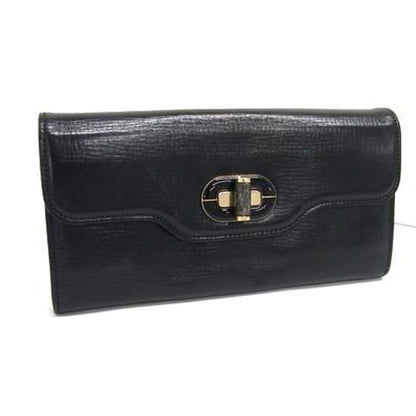 Bvlgari Isabella Rossellini Wallet - Black Leather