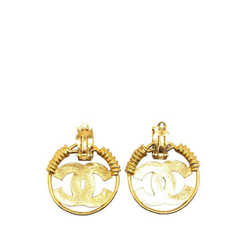 Vintage Chanel Coco Mark Swing Earrings