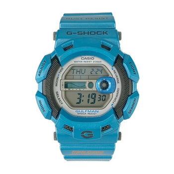 Casio Casio Watch G-Shockmaster Of G - Sea Gulfman G-Shock Gulfman G-9100Tc-2Jf Metallic Blue