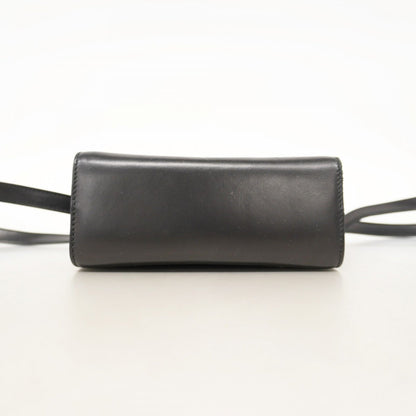 Salvatore Ferragamo Gancini Leather Shoulder Bag