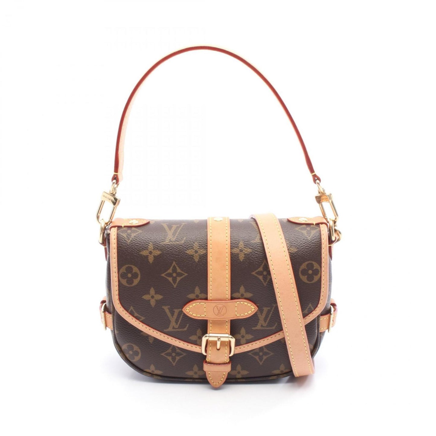 Louis Vuitton Saumur Bb Monogram Handbag