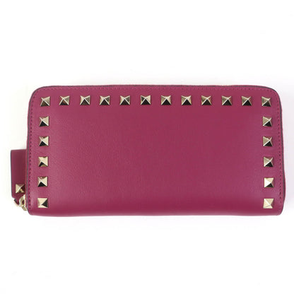 Valentino Garavani Nw0P0645 Rockstud Zip-Around Leather Long Wallet