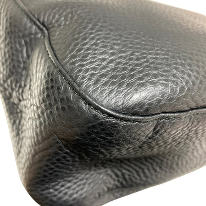 Salvatore Ferragamo Gancini Hardware Leather Tote Bag