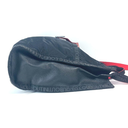 Christian Louboutin Loubiclic Rubiclic 2Way Bag Shoulder Crossbody Tote Nylon