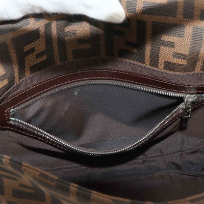 Fendi Zucca Mamma Baguette Shoulder Bag