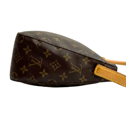 Louis Vuitton Looping Mm Monogram Leather One-Shoulder Bag/Semi-Shoulder Bag