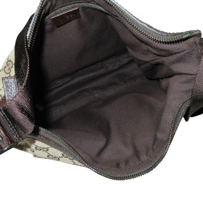 Gucci Gg Canvas Shoulder Bag 131211 Beige Brown