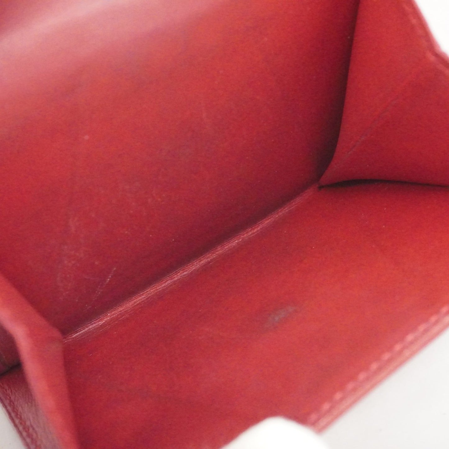 Louis Vuitton Vernis Portefeuille Elise Tri-Fold Wallet M93529 Pomme D'Amour