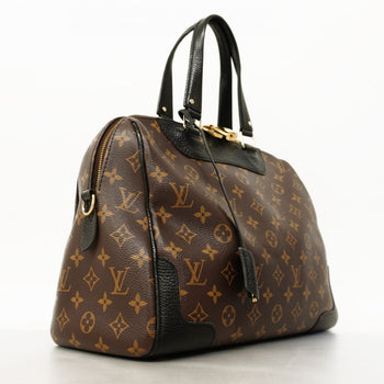 Louis Vuitton Monogram Macassar Retiro Handbag M50058 Noir 2-Way Bag