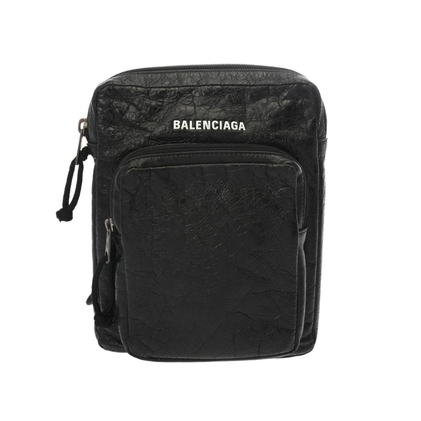 Balenciaga Explorer Black Unisex Leather Body Bag