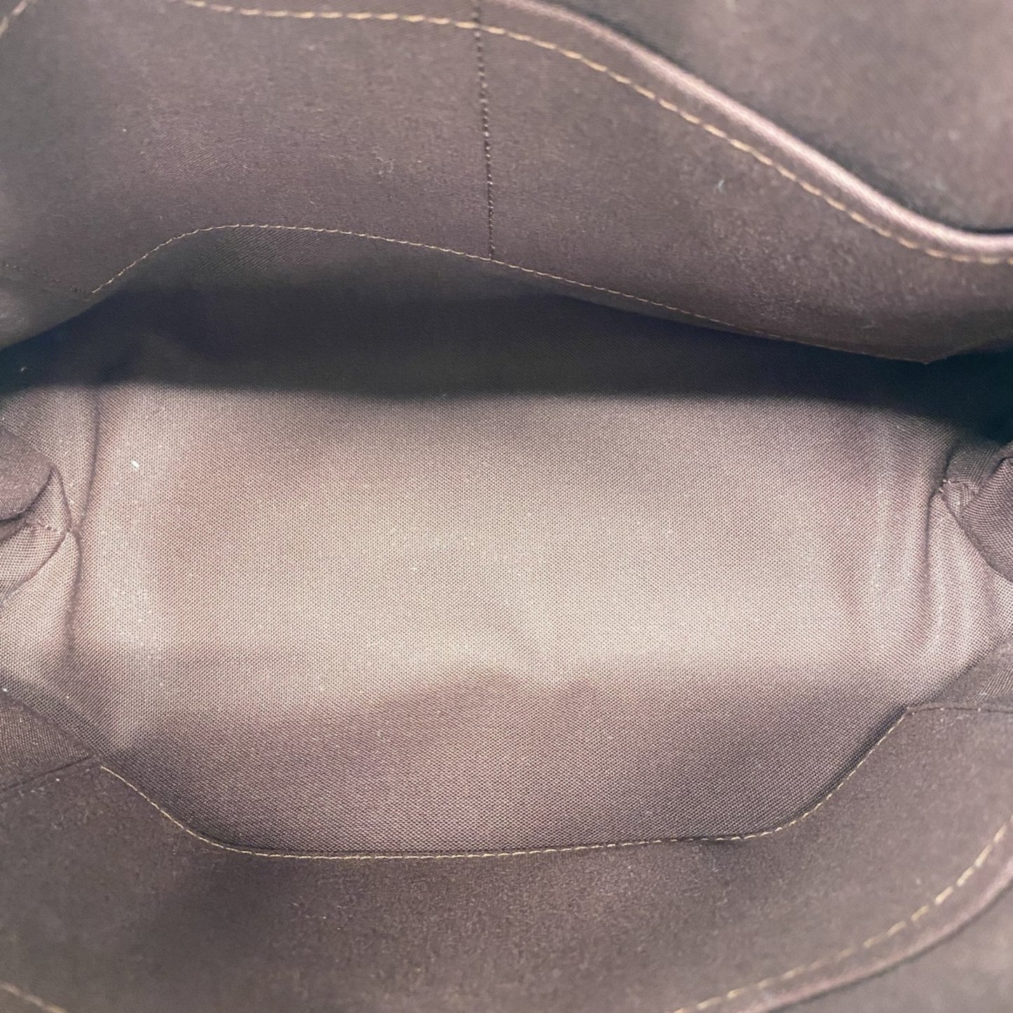 Louis Vuitton Monogram Ribo Mm Handbag M44546 Brown 2-Way Bag