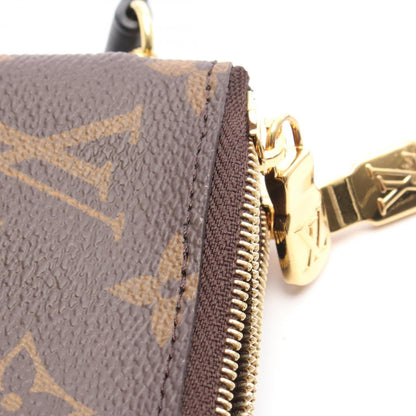 Louis Vuitton Double Zip Pochette Shoulder Bag In Coated Canvas And Leather With Monogram Giant