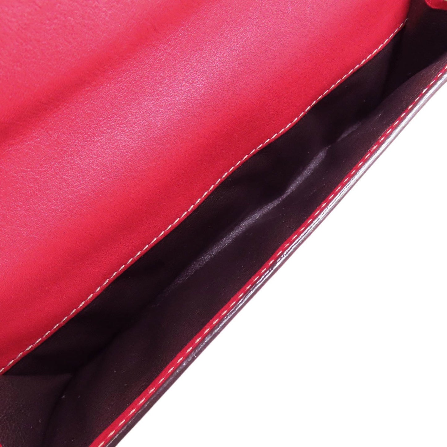 Gucci 153211 Double Hook Wallet Long Calfskin