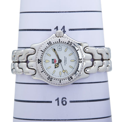 Tag Heuer Cell Watch Wg1310-2 Quartz White Dial Stainless Steel