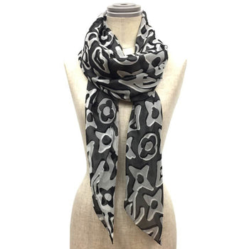 Louis Vuitton Louis Vuitton Carre Geant Monogram M76556 Lvuf Urs Fischer Stole Shawl Scarf Muffler