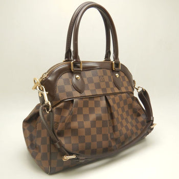 Louis Vuitton Damier Trevi Pm N51997 Ebene Handbag 252982