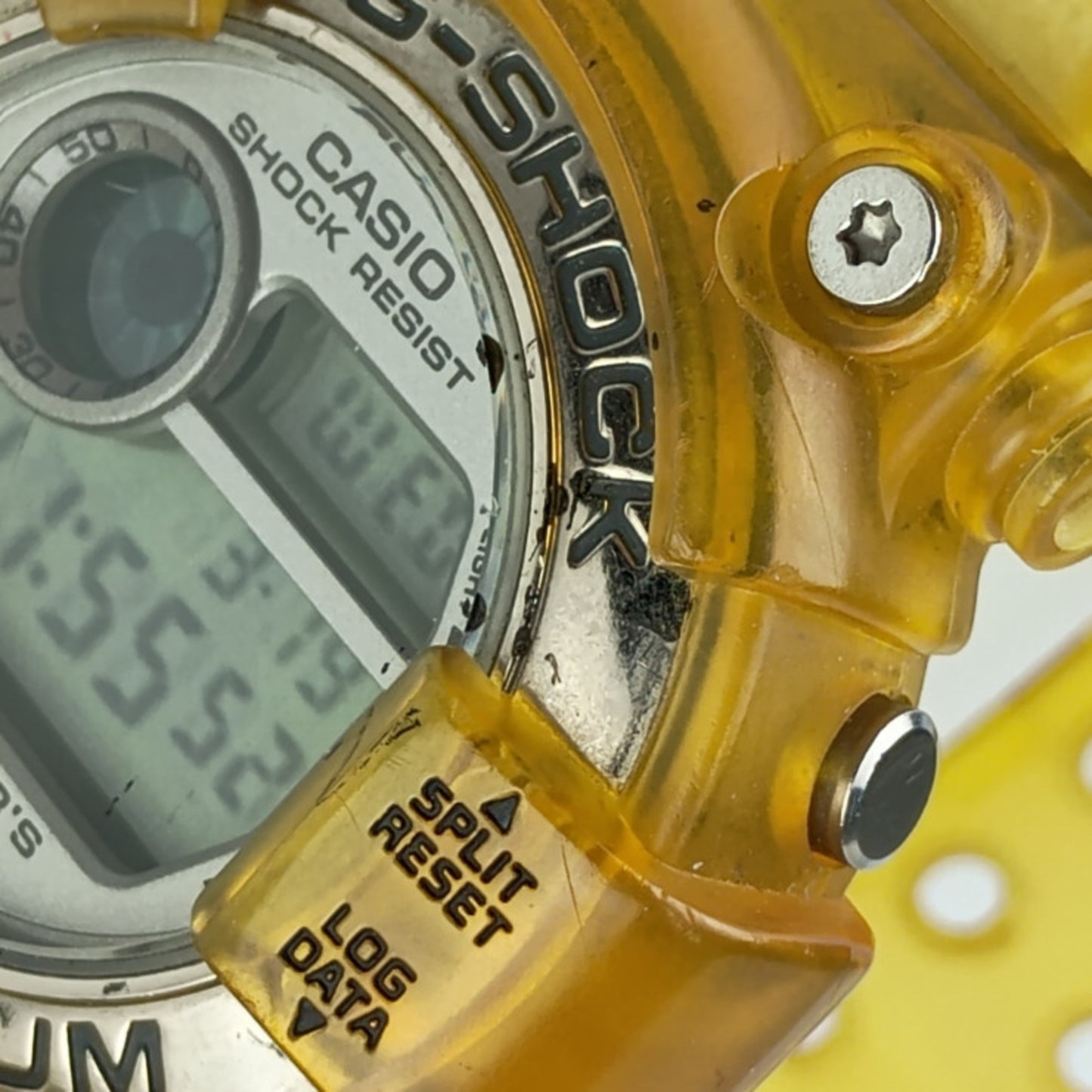 Casio Casio Watch Master Of G - Sea G-Shock Frogman G-Shock Frogman Dw-8201Wc-7T Yellow Titanium