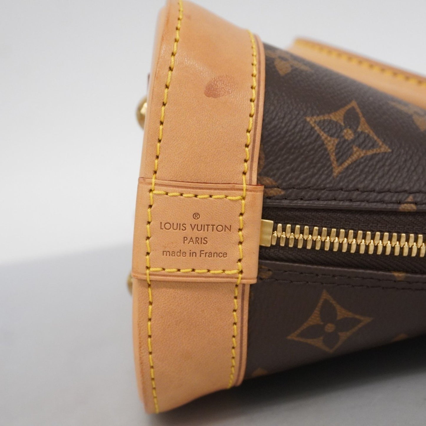 Louis Vuitton Monogram Alma Bb Handbag M53152 Brown 2-Way Bag