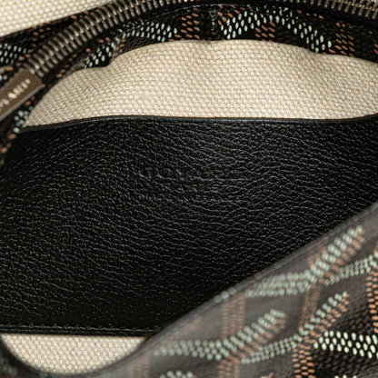 Goyard Plumet Pouch Wallet Black Leather