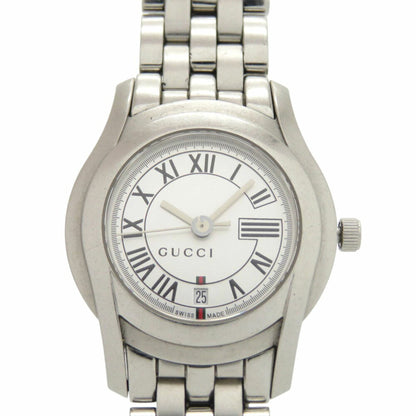 Gucci 5500L Stainless Steel Silver Quartz Watch 1761Gucci