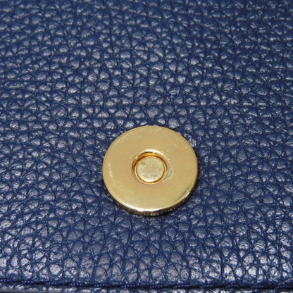 Tory Burch Thea Mini Shoulder Bag Tassel Crossbody Unused Double T Embossed Royal Navy 67303