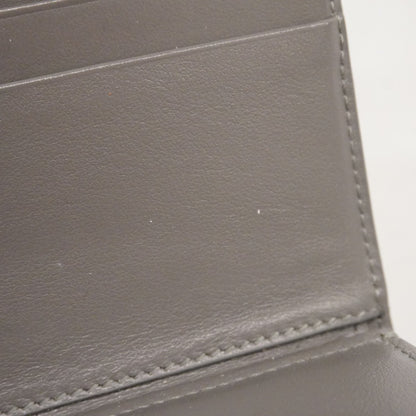 Celine Wallet Strap Leather Grey