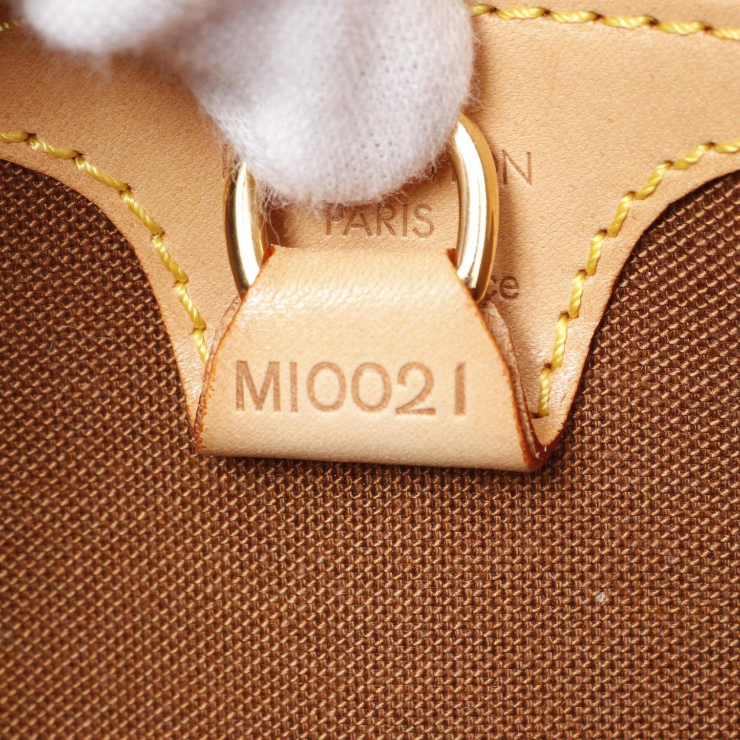 Louis Vuitton Ellipse Pm Monogram Handbag Coated Canvas Leather