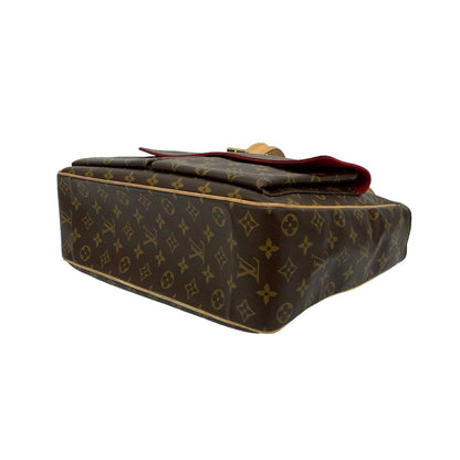 Louis Vuitton Louis Vuitton Multiply Cite Monogram Leather Tote Bag Handbag Brown 28561