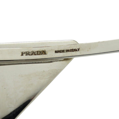 Like New Prada Hair Clip With Triangle Logo