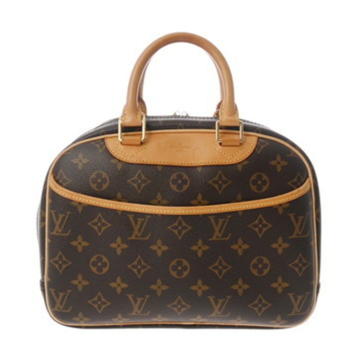 Louis Vuitton Monogram Trouville Brown M42228 Women'S Canvas Handbag