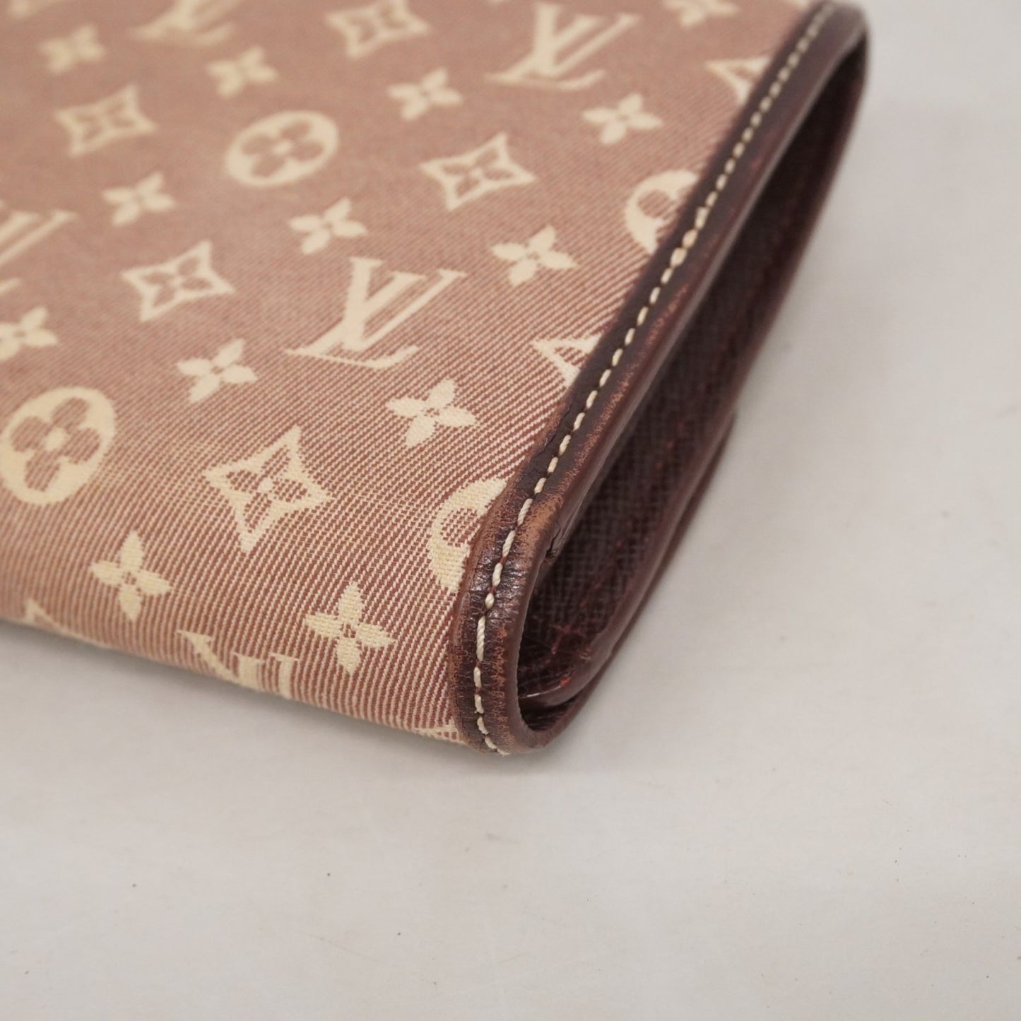 Louis Vuitton Monogram Idylle Portefeuille Sarah Long Wallet M63008 Sepia