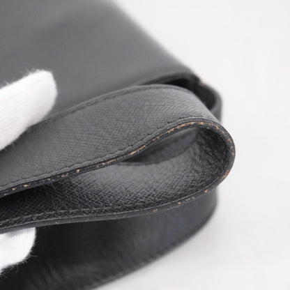 Salvatore Ferragamo Gancini Leather Shoulder Bag