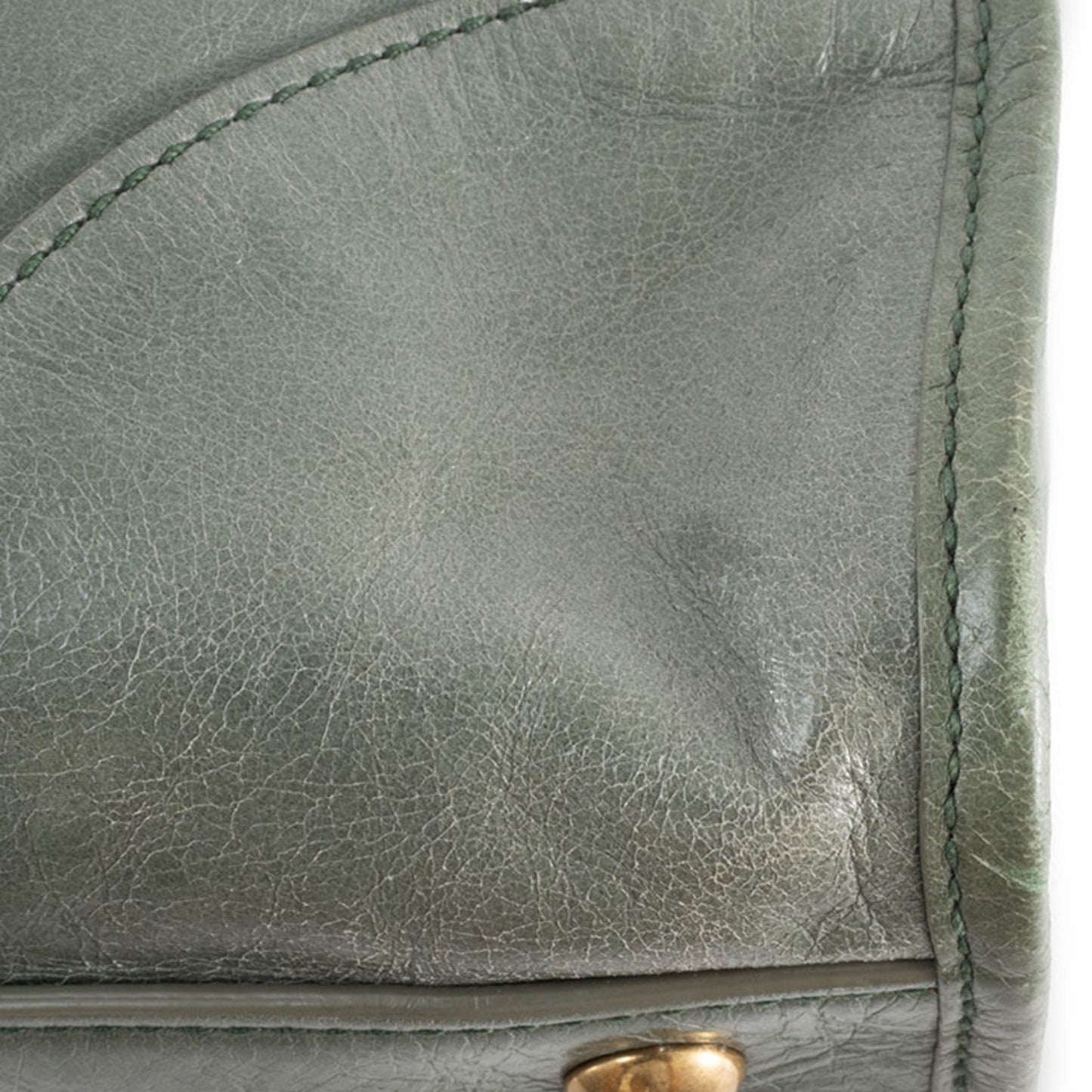 Miu Miu Miu Vitello Shine Handbag Rl0043 Leather Green