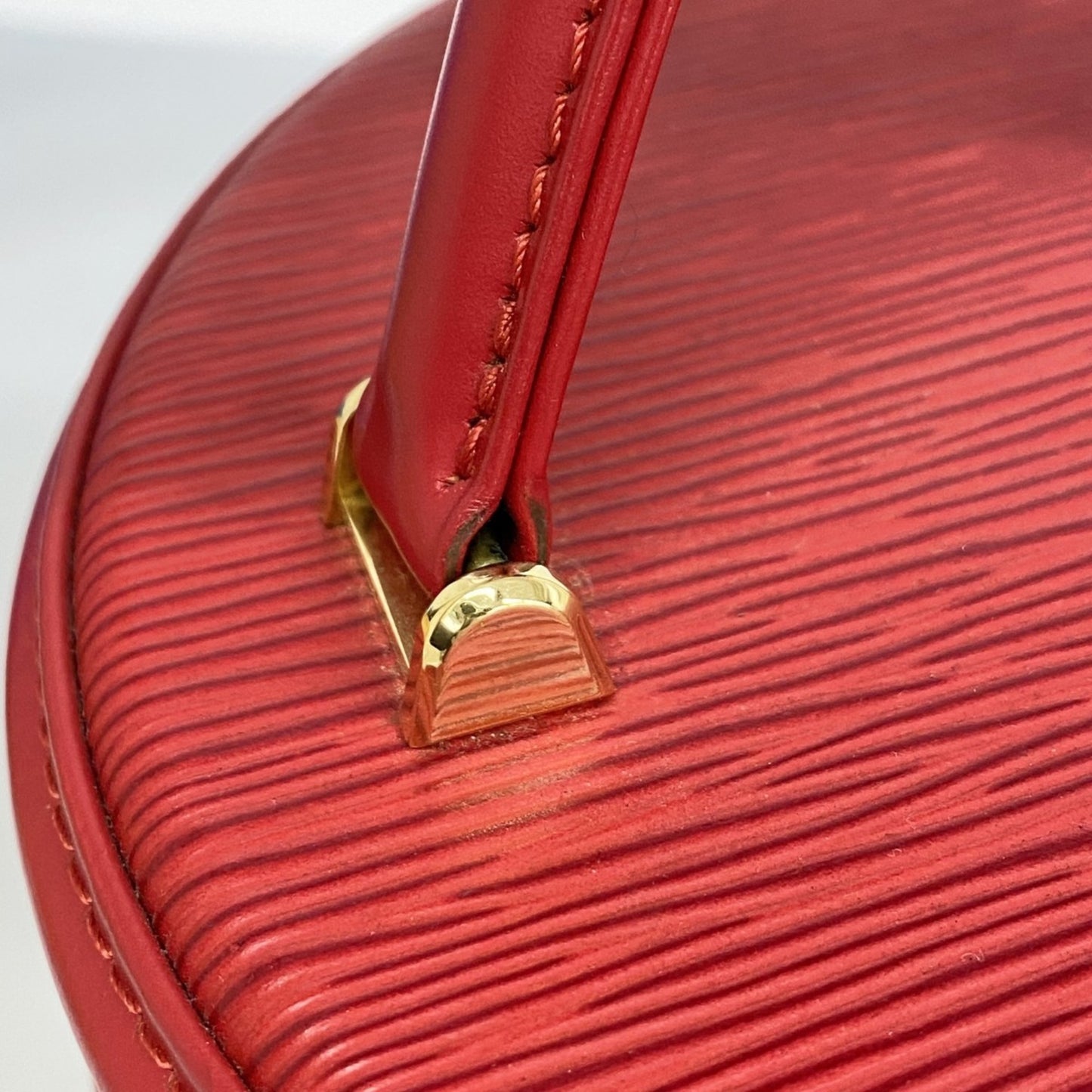 Louis Vuitton Epi Cannes Handbag M48037 Castilian Red