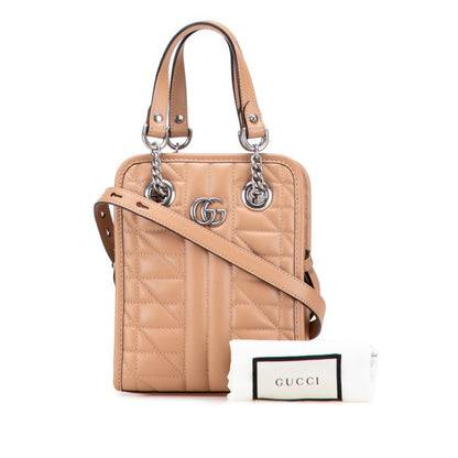 Gucci Gg Marmont Quilted Handbag/Shoulder Bag