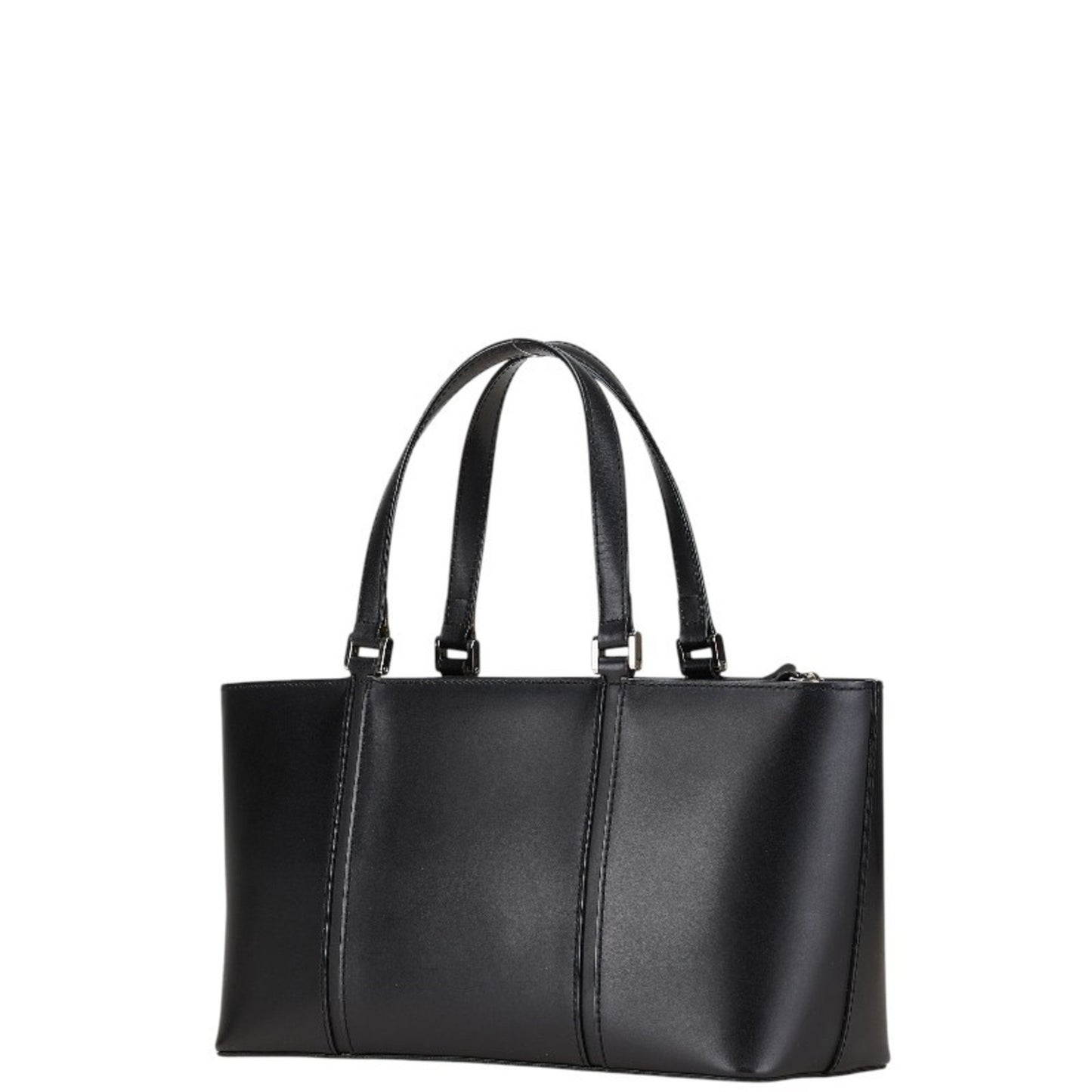 Burberry Nova Check Handbag In Black Leather