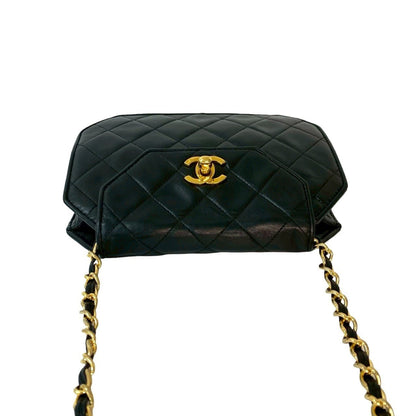 Chanel Matelasse Octagon Lambskin Chain Mini Shoulder Bag