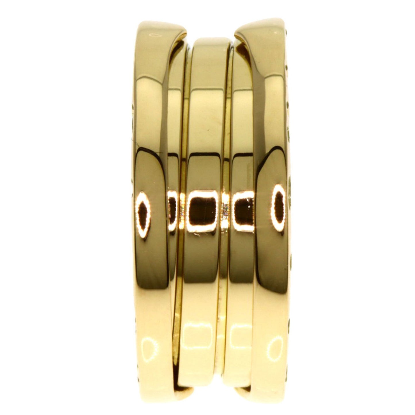 Bvlgari B-Zero1 2-Band #51 Ring In 18K Yellow Gold