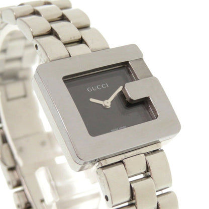 Gucci 3600L Stainless Steel Black Silver Dial Quartz Watch 1749Gucci