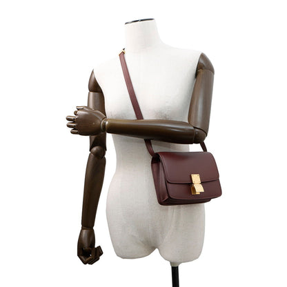 Celine Classic Box Small Leather Shoulder Bag 189183