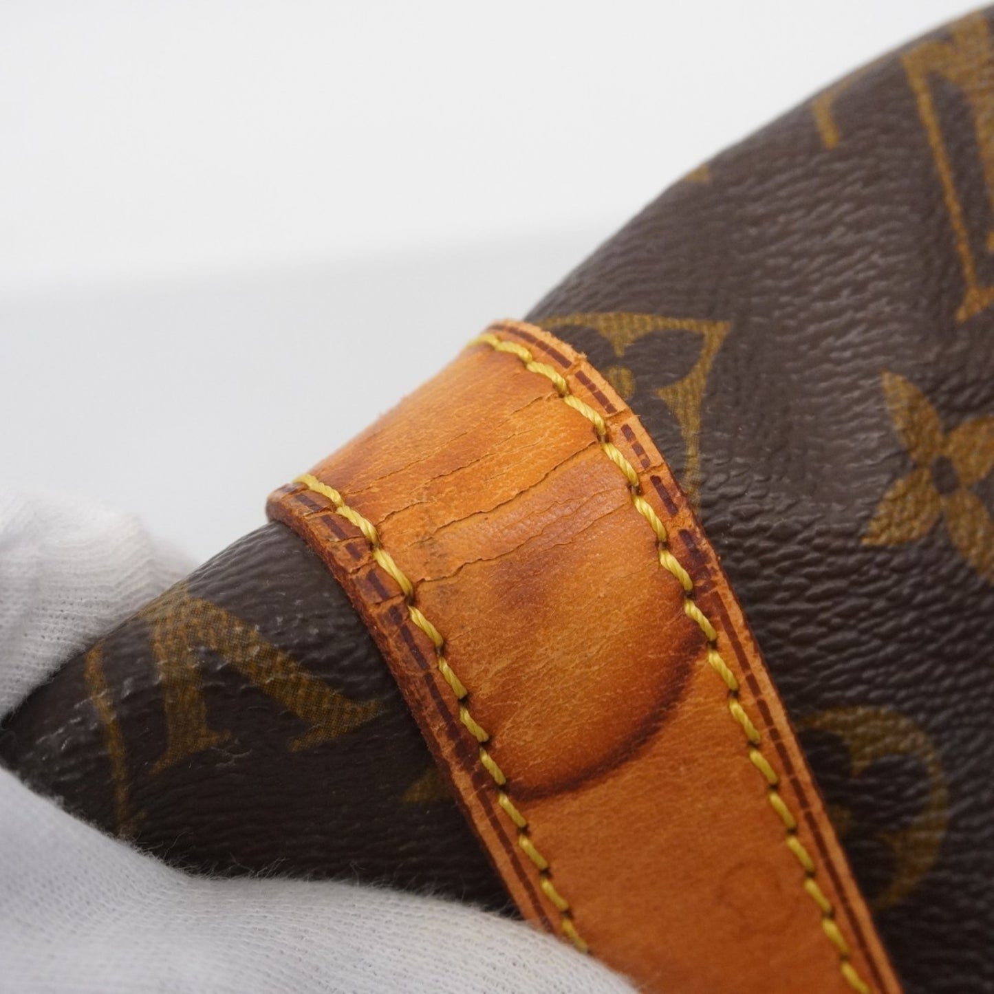 Louis Vuitton Monogram Keepall 50 Boston Bag M41426 Brown