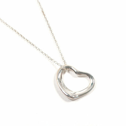 Tiffany & Co. Tiffany Heart Elsa Peretti Necklace In 925 Sterling Silver